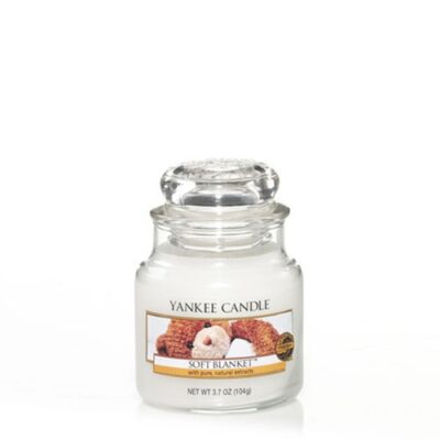 Soft Blanket candela Yankee Candle giara piccola
