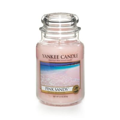 Pink Sands candela di Yenkee Candle giara grande