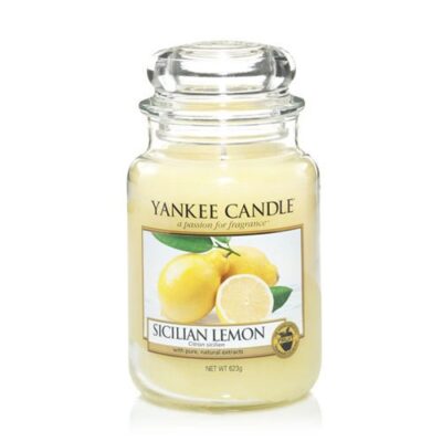 Sicilia Lemon candela di yankee candle giara grande