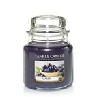 Cassis candela di Yenkee Candle giara media