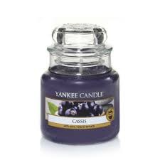 Cassis candela di Yenkee Candle giara piccola