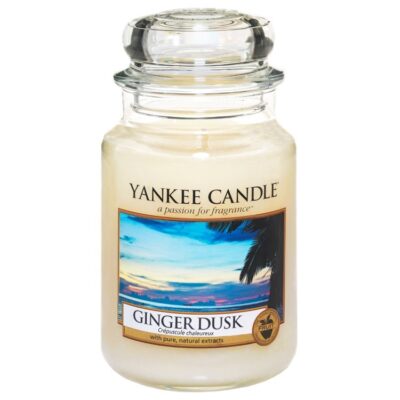 Ginger Dusk candela Yenkee candle giara grande