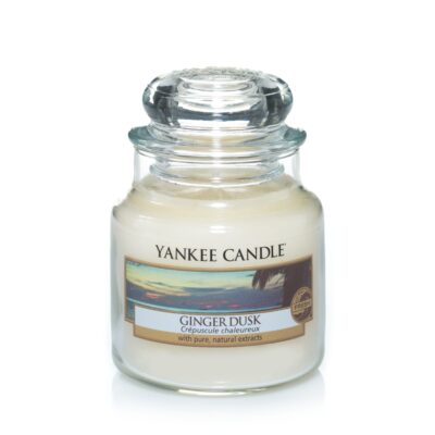Ginger Dusk candela Yenkee candle giara piccola