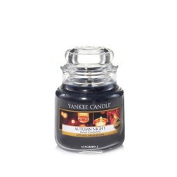 Autumn Night candela Yankee Candle giara piccola