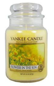 Flowers in the sun candela di Yankee Candle giara grande