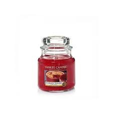 Rhubarb Cumble candela Yankee Candle giara piccola