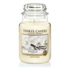 Vanilla candela di Yankee Candle giara grande