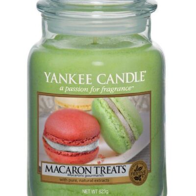 Macaron Treats candela Yankee Candle giara grande