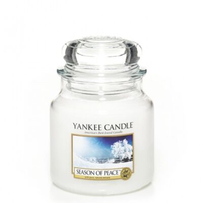 Season of Peace candela Yankee Candele giara media