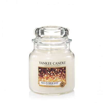 All is Bright candela di Yankee candle giara piccola