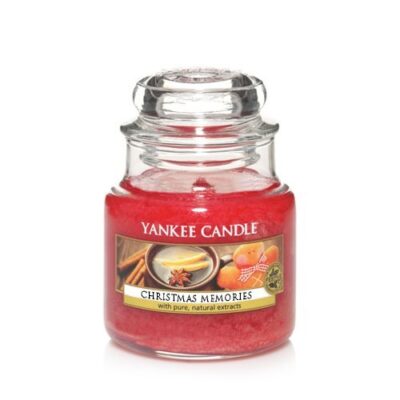 Christmas Memories candela Yankee Candle giara piccola