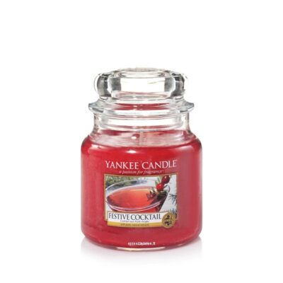 Festive Cocktail candela Yankee Candle giara media