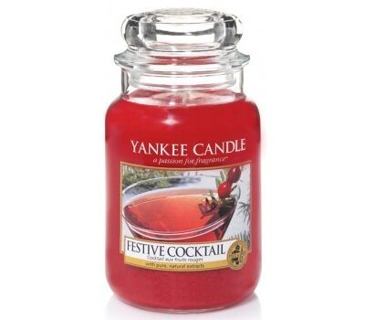 Festive Cocktail candela Yankee Candle giara grande