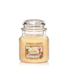 Vanilla Capcake candela di Yankee Candle giara media