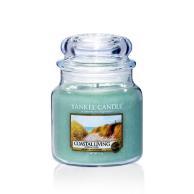 Coastal Living candela di Yankee Candle giara media
