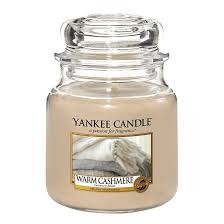 Warm Cashmere candela di Yankee Candle giara media