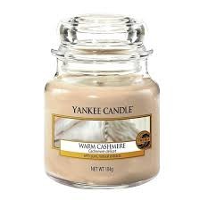 Warm Cashmere candela di Yankee Candle giara piccola